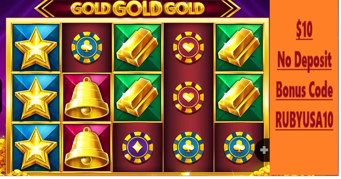 Ripper Casino USA: Gold Gold Gold Slot Review – Will You Strike It Rich with Gold Gold Gold? ($10 No Deposit Bonus)