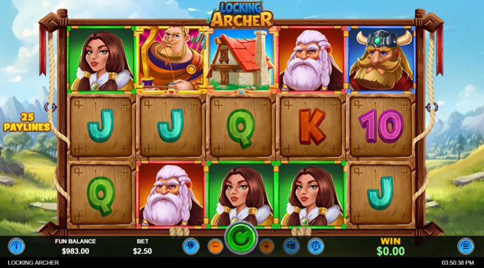 Locking Archer: A Slot Game That Hits the Bullseye Every Time! ($25 No Deposit Bonus)