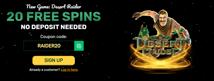Ozwin Casino's Desert Raider Bonus: Can You Handle the Heat of 20 Free Spins? 