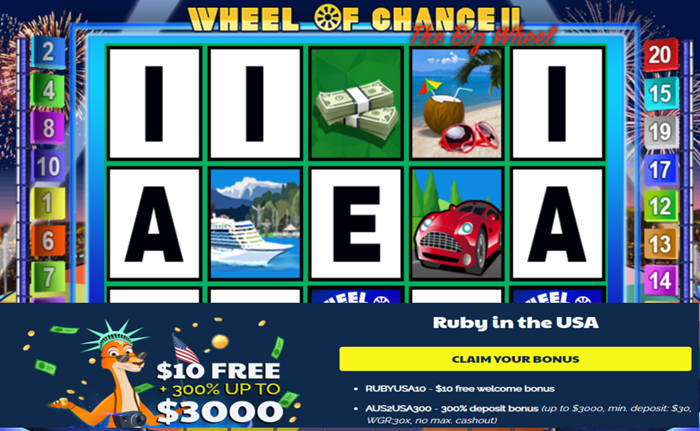 Ripper Casino USA: Wheel of Chance II Slot - Is Fortune Really Just a Spin Away? ($10 No Deposit Bonus)